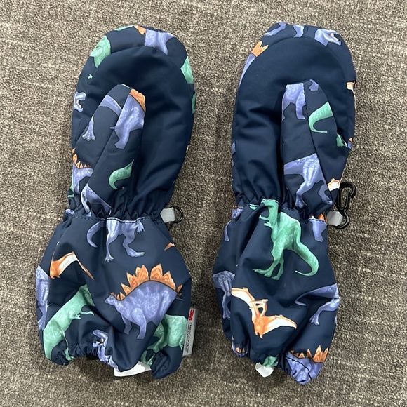 Boys H&M dinosaur mittens sz 2-4y - Picture 2 of 4